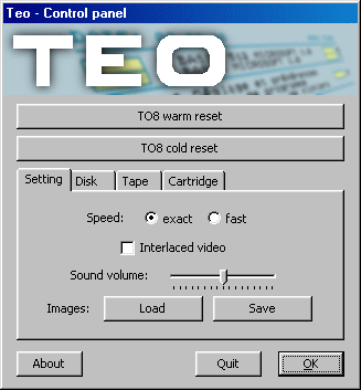 Control panel