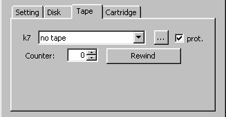 Tape recorder
